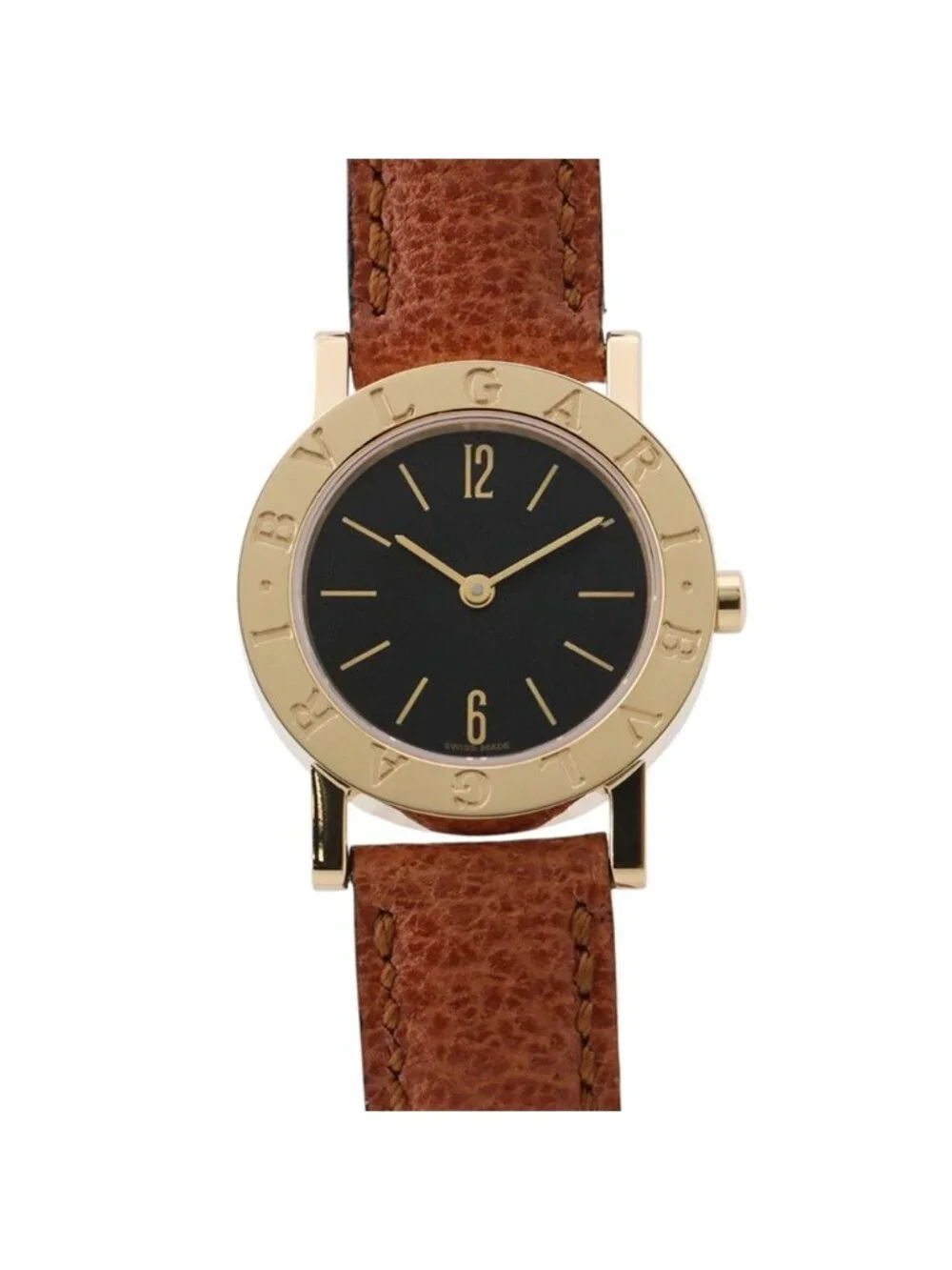 Bvlgari Watch Black Dial Quartz